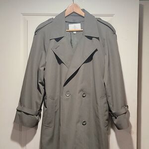 London Fog Maxi Length Trench Coat